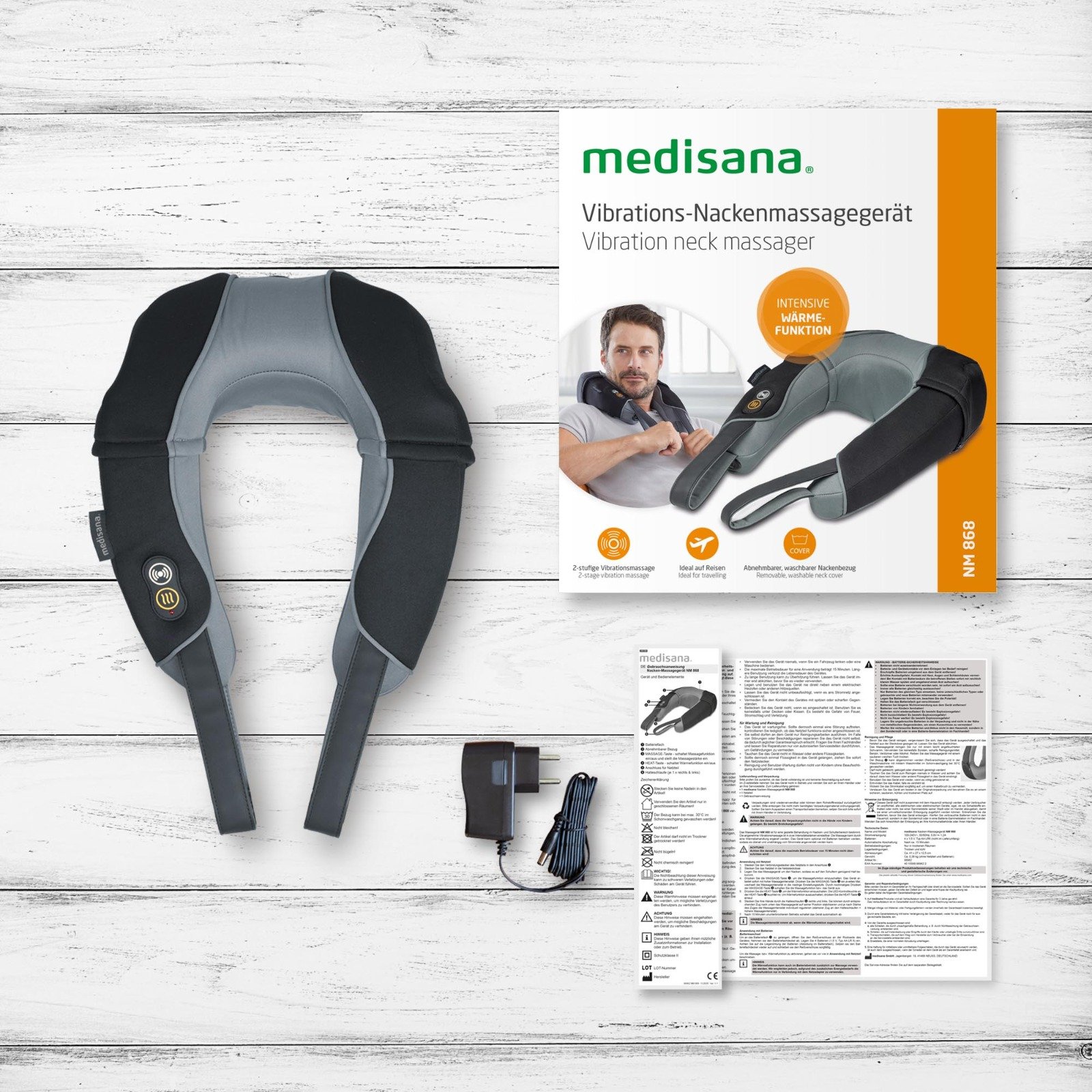 جهاز مساج الرقبة Medisana NM 868 بالحرارة - الصورة 3