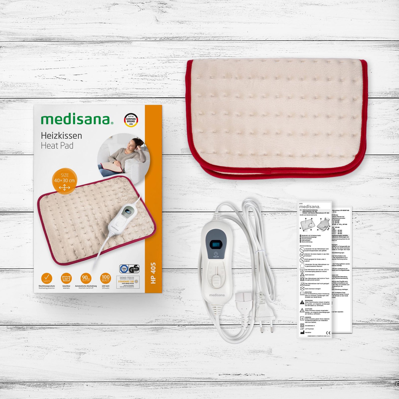 وسادة تدفئة Medisana HP 405 بـ 3 مستويات - الصورة 4