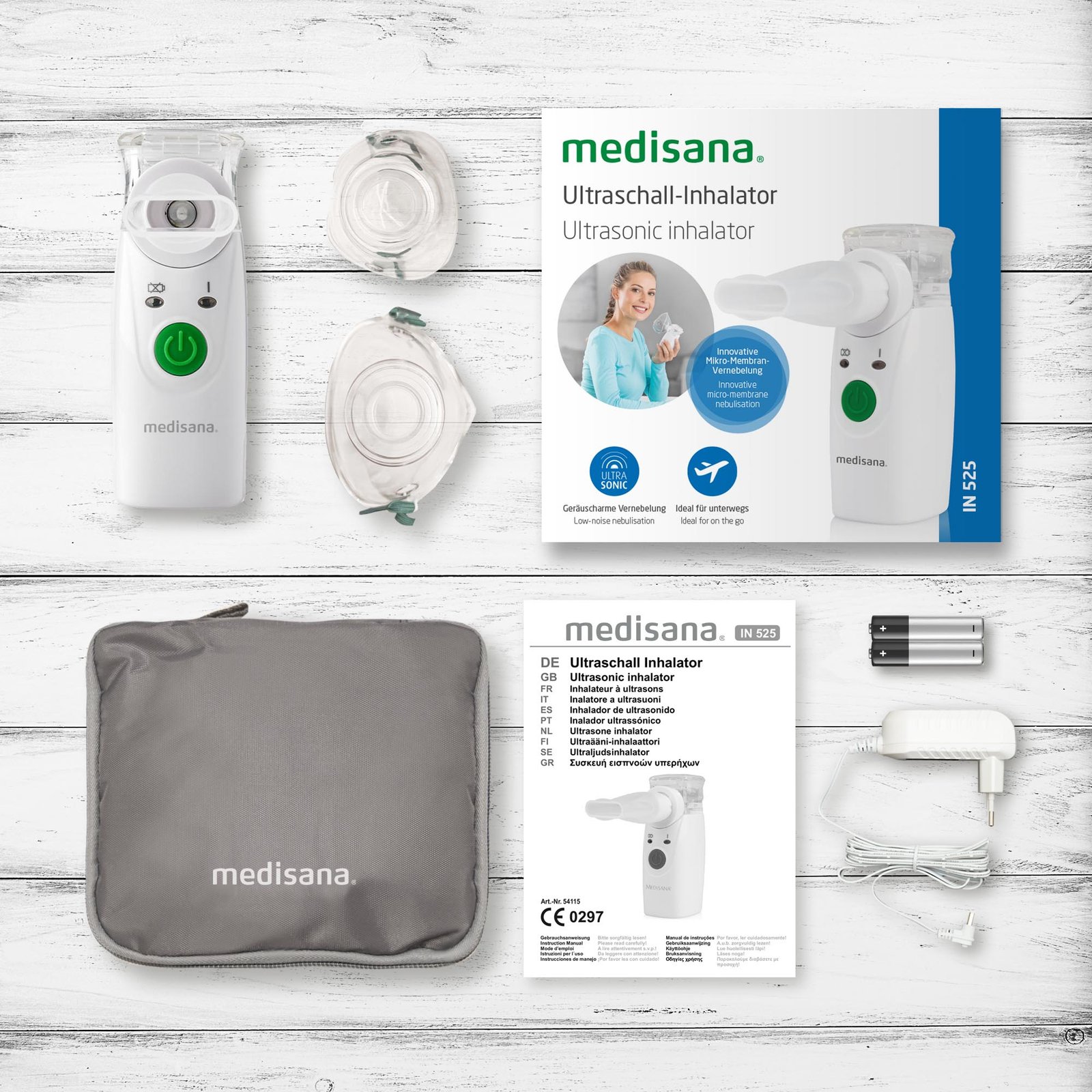 نيبولايزر محمول Medisana IN 525 بتقنية Mesh - الصورة 6